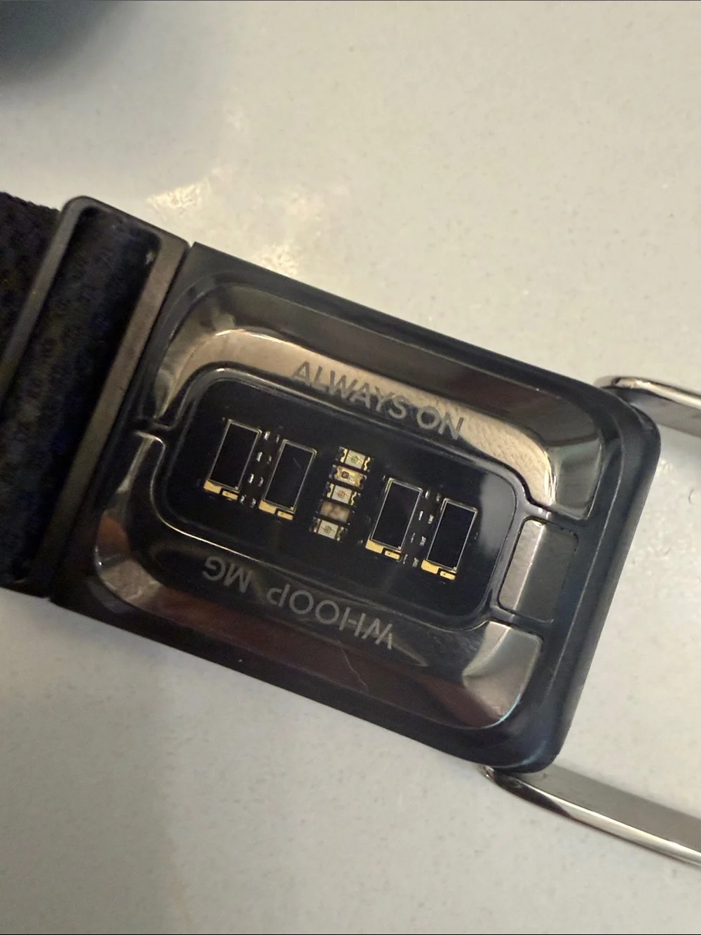 Whoop MG Strap Sensor - Black Wearable Fitness Tracker